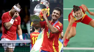 Nadal, Rodri o Carolina Marín, protagonistas de 2024 Nadal, Rodri o Carolina Marín, protagonistas de 2024