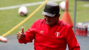 Hugo 'Cholo' Sotil, en una imagen de archivo en Lima (Per&uacute;) en 2018