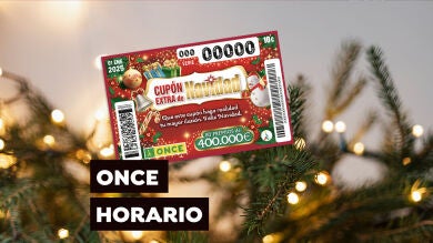 Horario y dónde ver el Cupón Extra de Navidad de la ONCE del 1 de enero del 2025