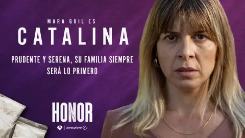 Mara Guil es Catalina, la mujer del peligroso Vicente Aguilar en Honor Mara Guil es Catalina, la mujer del peligroso Vicente Aguilar en Honor