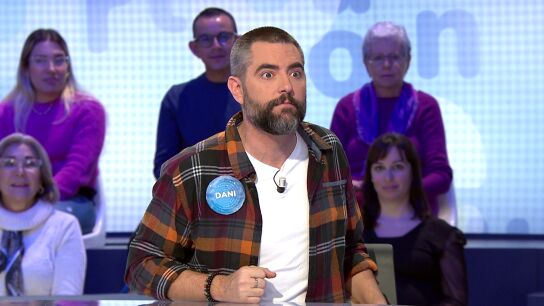 "S&eacute; lo que me ha pasado": Dani Mateo se disculpa con Rosa por su fallo en Pasapalabra