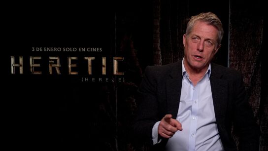 Hugh Grant presenta su nueva pel&iacute;cula