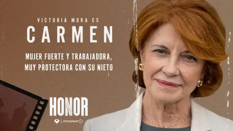 Victoria Mora es Carmen, la abuela de Álex en Honor Victoria Mora es Carmen, la abuela de Álex en Honor