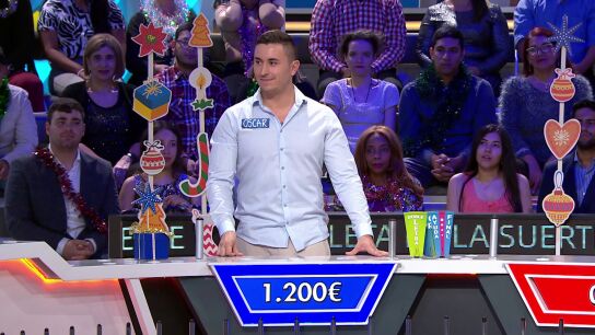 &ldquo;&iexcl;Qu&eacute; ganas ten&iacute;a de terminar el a&ntilde;o con un bote!&rdquo;: &Oacute;scar consigue caer en el gajo m&aacute;s deseado del programa