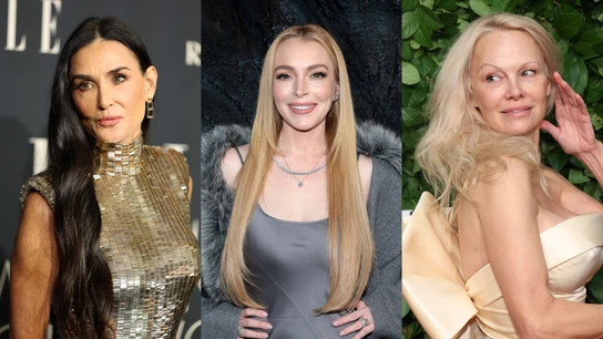 Demi Moore, Lindsay Lohan y Pamela Anderson Demi Moore, Lindsay Lohan y Pamela Anderson