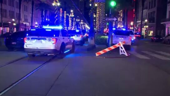 Atropello m&uacute;ltiple en Nueva Orleans