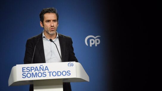 Borja S&eacute;mper, portavoz del PP