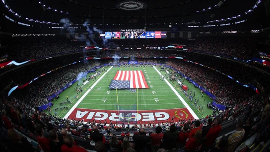 El Caesars Superdome durante la Sugar Bowl El Caesars Superdome durante la Sugar Bowl