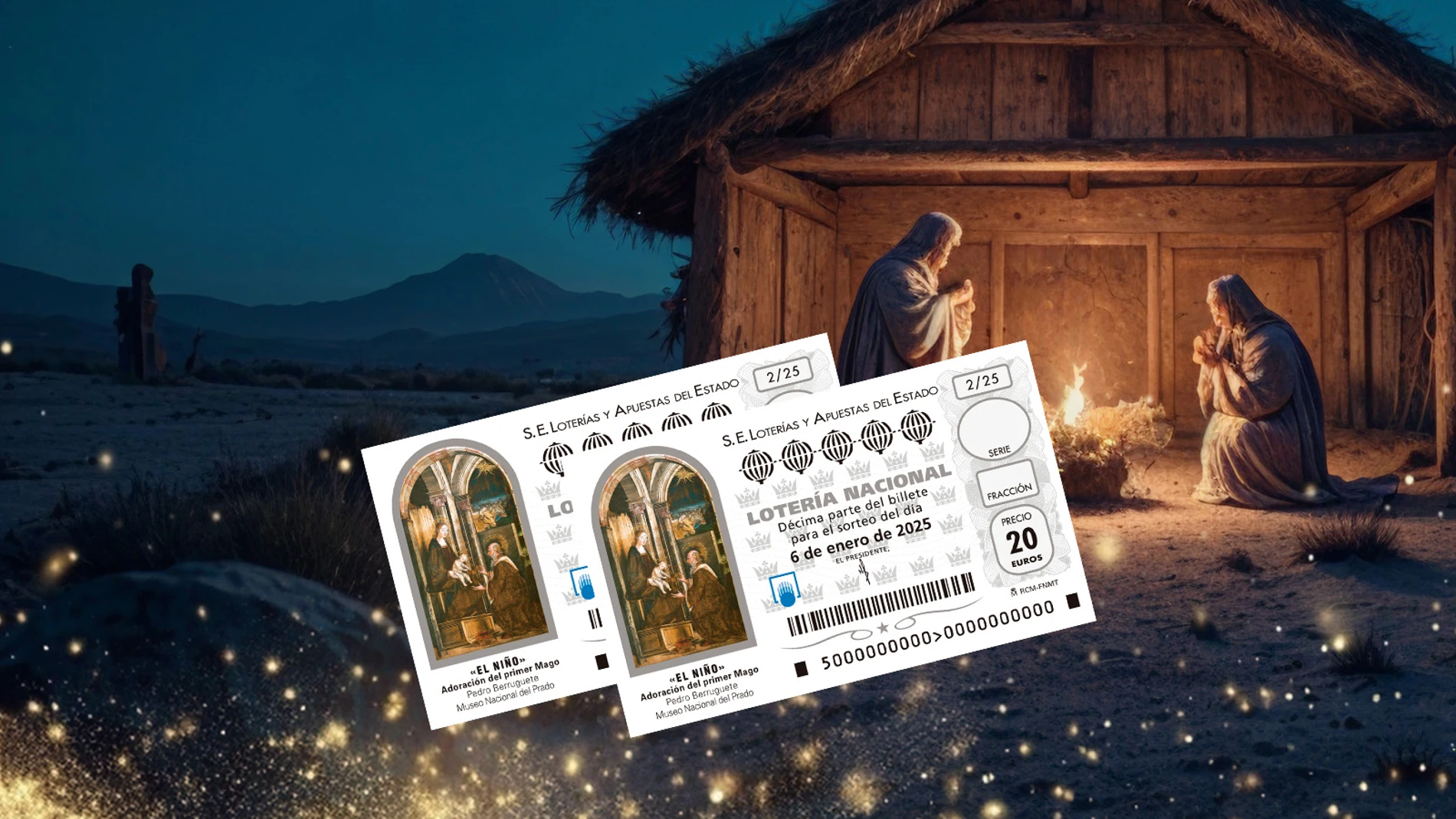 Historia de la imagen del décimo de la Lotería del Niño 2025 Historia de la imagen del décimo de la Lotería del Niño 2025