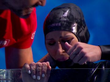 Rosa L&oacute;pez tiene el r&eacute;cord de apnea en El Desaf&iacute;o
