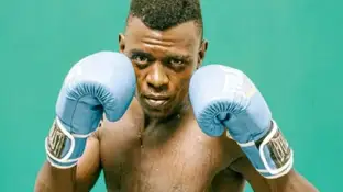 El boxeador Hassan Mgaya El boxeador Hassan Mgaya