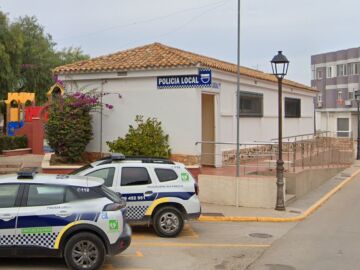 Retén de Policía Local en Els Poblets (Alicante)