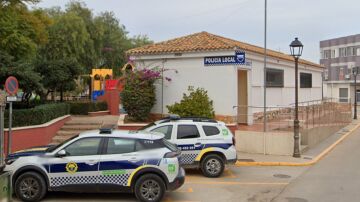 Retén de Policía Local en Els Poblets (Alicante)