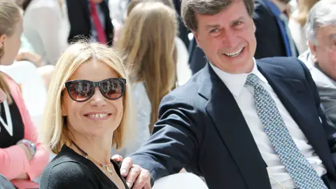 Cayetano y Eugenia Martínez de Irujo en 2015 Cayetano y Eugenia Martínez de Irujo en 2015