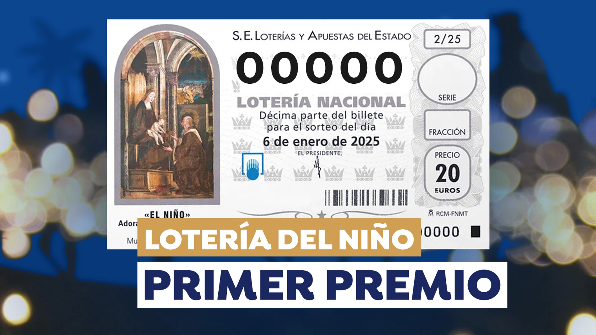 Cuánto se lleva Hacienda del Primer Premio de la Loteria del Niño 2025 Cuánto se lleva Hacienda del Primer Premio de la Loteria del Niño 2025