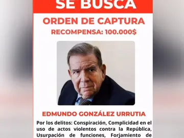 El cartel que hacer Venezuela sobre Edmundo González El cartel que hacer Venezuela sobre Edmundo González