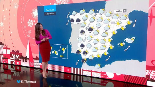 La previsi&oacute;n del tiempo de Mercedes Mart&iacute;n