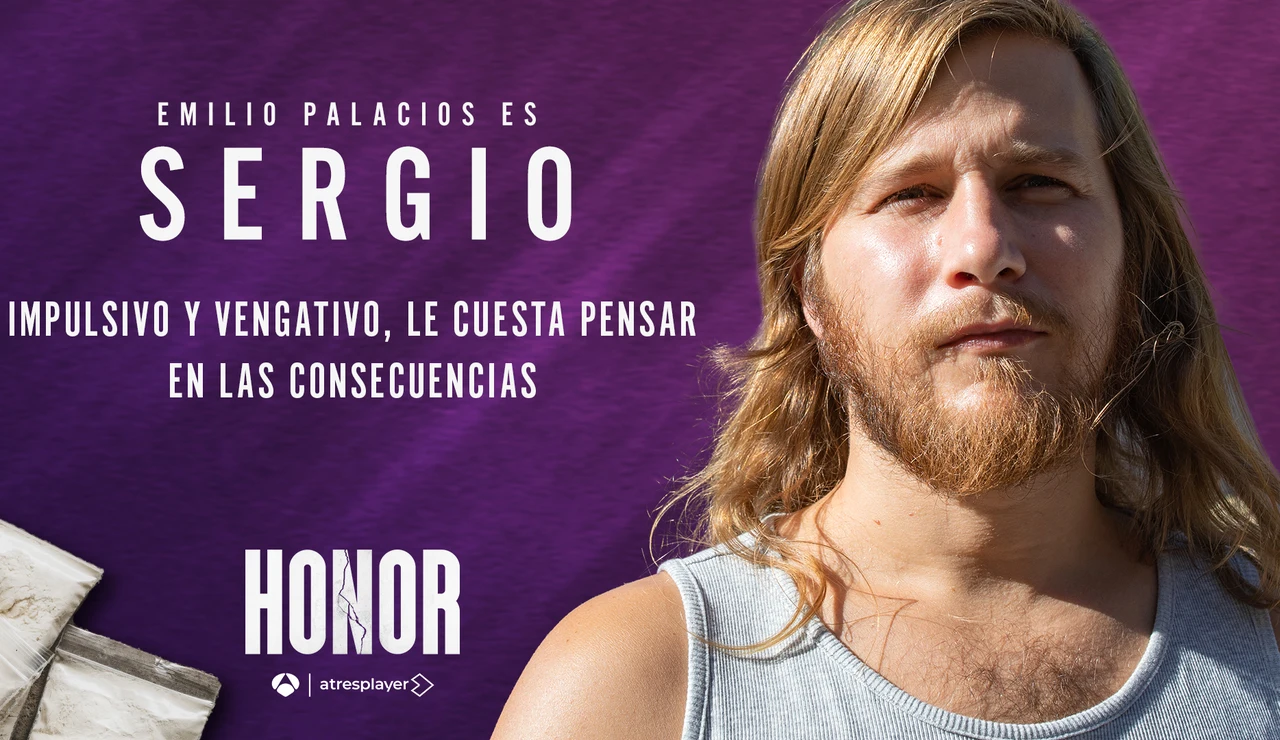 Emilio Palacios es Sergio Aguilar, el hijo mayor de Catalina y Vicente