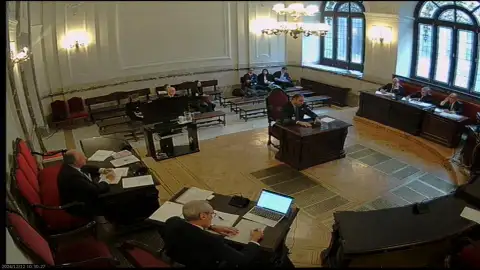 Ábalos en la declaración en el Supremo Ábalos en la declaración en el Supremo