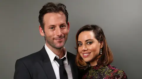 Jeff Baena y Aubrey Plaza Jeff Baena y Aubrey Plaza