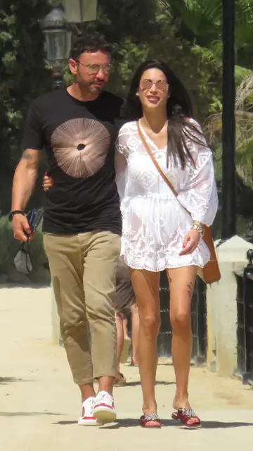 Carla Barber y su novio, Joseph, en 2021 Carla Barber y su novio, Joseph, en 2021