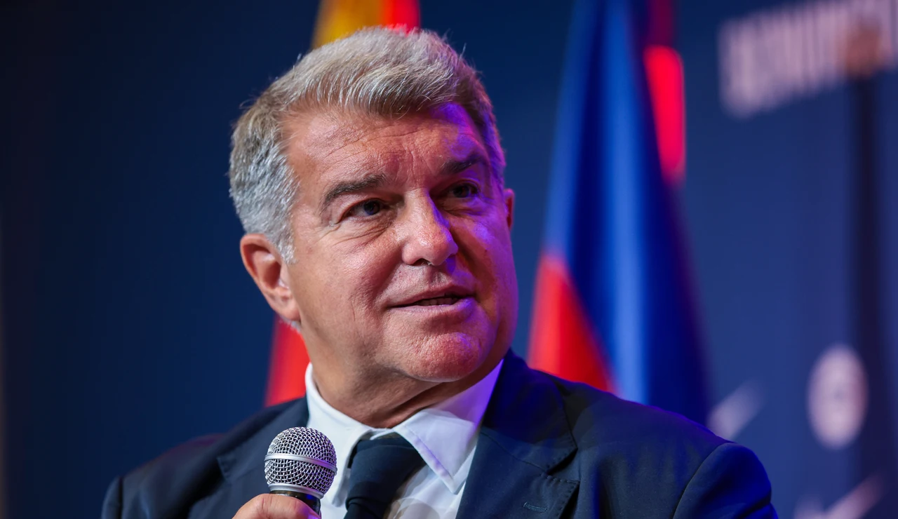 Joan Laporta, presidente del Barça