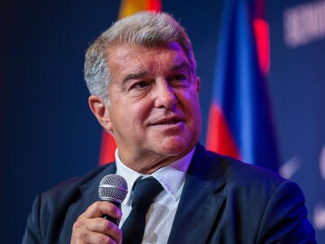 Joan Laporta, presidente del Barça