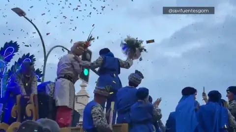 Pedida de mano de un rey mago a su ayudante Pedida de mano de un rey mago a su ayudante