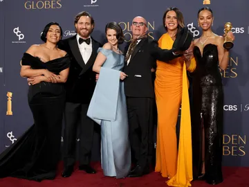 El reparto de Emilia Pérez en los Globos de Oro 2025 El reparto de Emilia Pérez en los Globos de Oro 2025