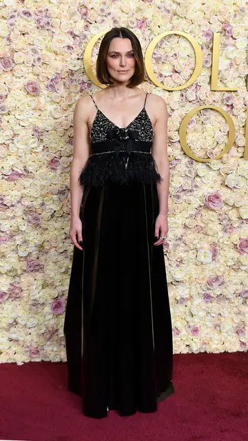 Keira Knightley en los Globos de Oro 2025 Keira Knightley en los Globos de Oro 2025