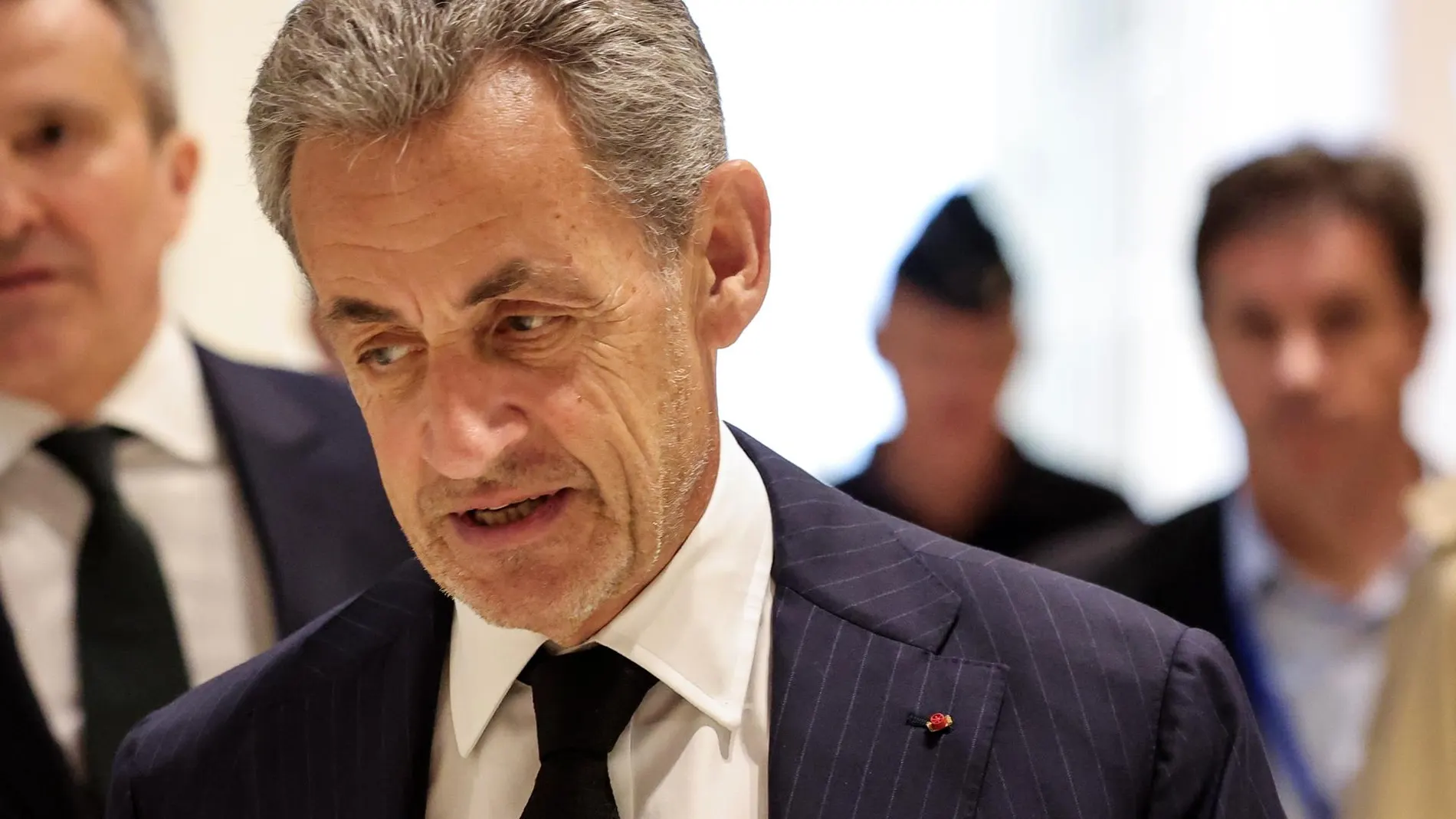 El expresidente de la República Francesa, Nicolás Sarkozy El expresidente de la República Francesa, Nicolás Sarkozy