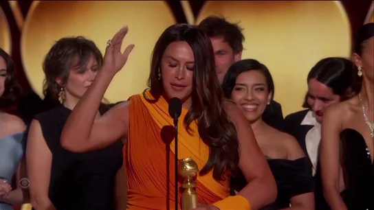 Karla Sofía Gascón en los Globos de Oro Karla Sofía Gascón en los Globos de Oro