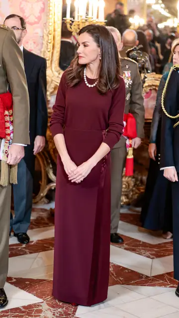La reina Letizia en la Pascua Militar La reina Letizia en la Pascua Militar