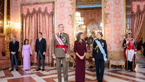 La Familia Real en la Pascua Militar La Familia Real en la Pascua Militar