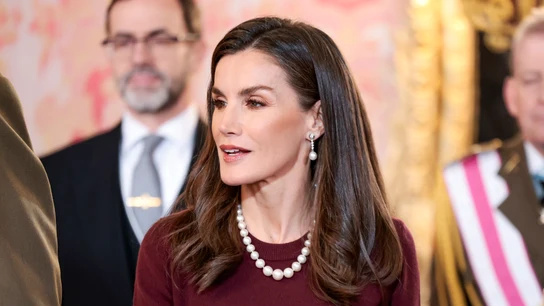 La reina Letizia en la Pascua Militar La reina Letizia en la Pascua Militar