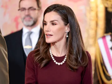 La reina Letizia en la Pascua Militar La reina Letizia en la Pascua Militar