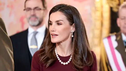 La reina Letizia en la Pascua Militar La reina Letizia en la Pascua Militar