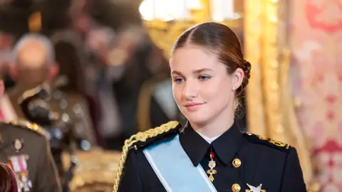La princesa Leonor en la Pascua Militar La princesa Leonor en la Pascua Militar