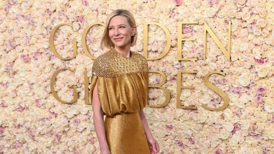 Cate Blanchett en los Globos de Oro 2025