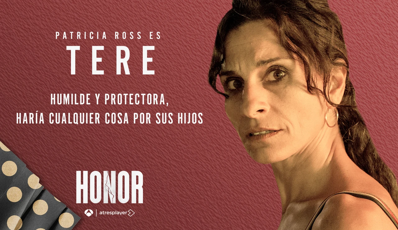 Patricia Ross es Tere, la madre de Rafa y Alba en Honor