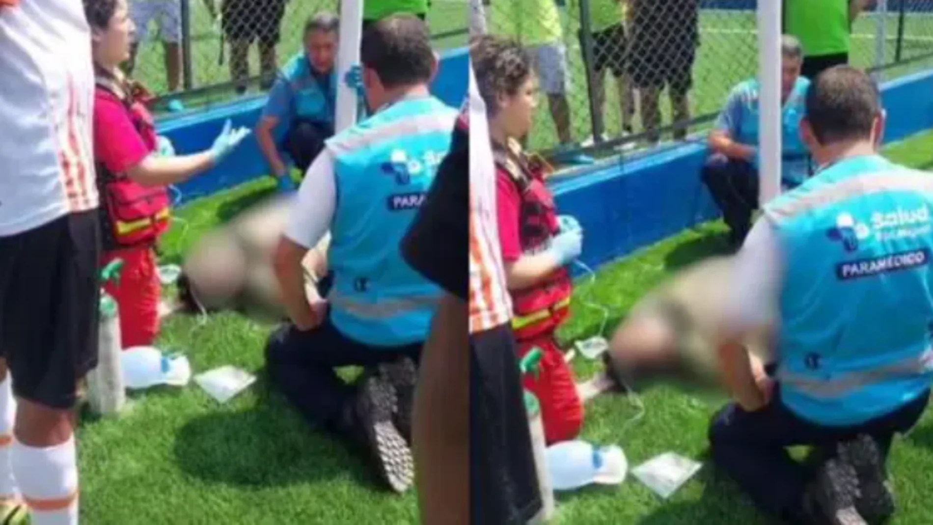 Muere un jugador de fútbol en pleno partido en Perú Muere un jugador de fútbol en pleno partido en Perú