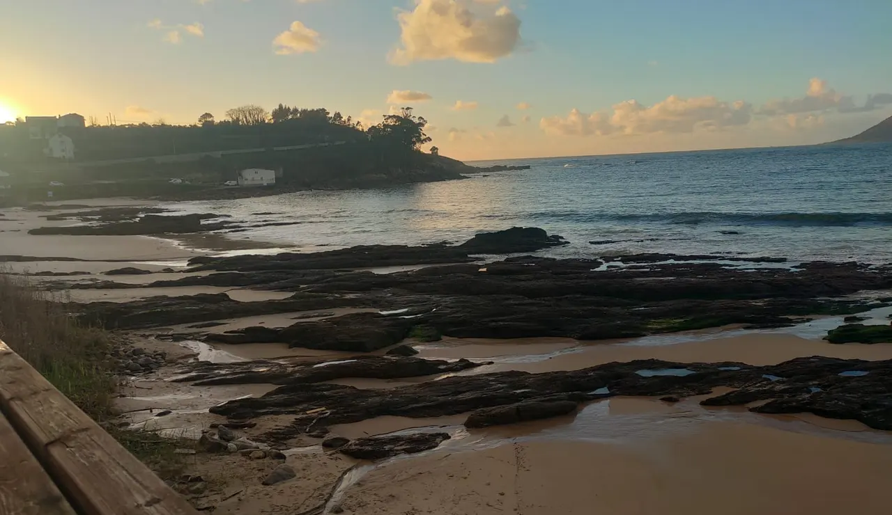 Playa en A Coruña