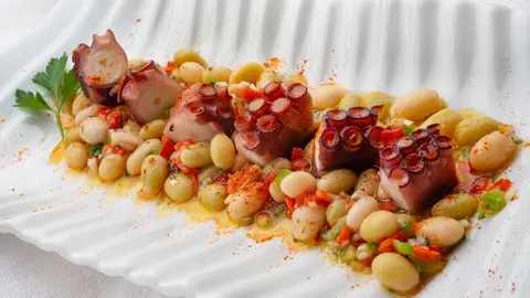 Salpicón de pulpo con pochas, de Arguiñano: una receta perfecta para combatir los excesos de las fiestas Salpicón de pulpo con pochas, de Arguiñano: una receta perfecta para combatir los excesos de las fiestas