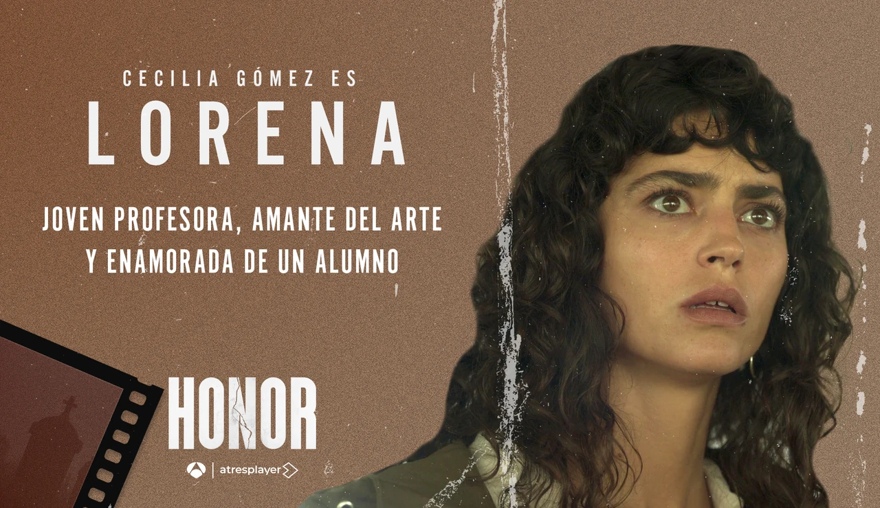 Cecilia Gómez es Lorena, la profesora de Álex en Honor