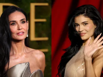 Demi Moore y Kylie Jenner Demi Moore y Kylie Jenner