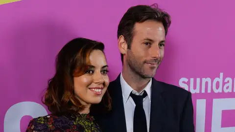 Aubrey Plaza y su marido Jeff Baena Aubrey Plaza y su marido Jeff Baena