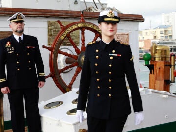 Leonor esta tarde en Elcano