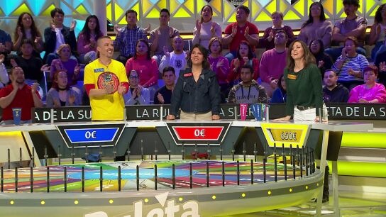 &iexcl;Cristina se arriesga a volver a tirar y consigue caer en la casilla expr&eacute;s! 
