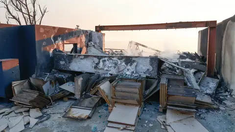 La casa de Paris Hilton quemada tras los incendios de Los Ángeles La casa de Paris Hilton quemada tras los incendios de Los Ángeles
