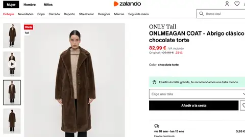 Abrigo de pelo Abrigo de pelo